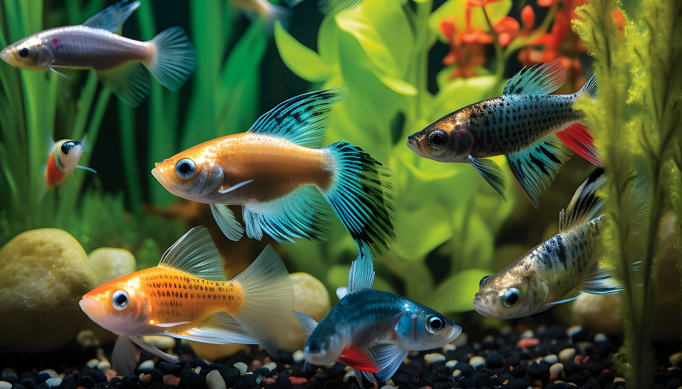 Welke vissen zijn geschikt voor in een klein aquarium